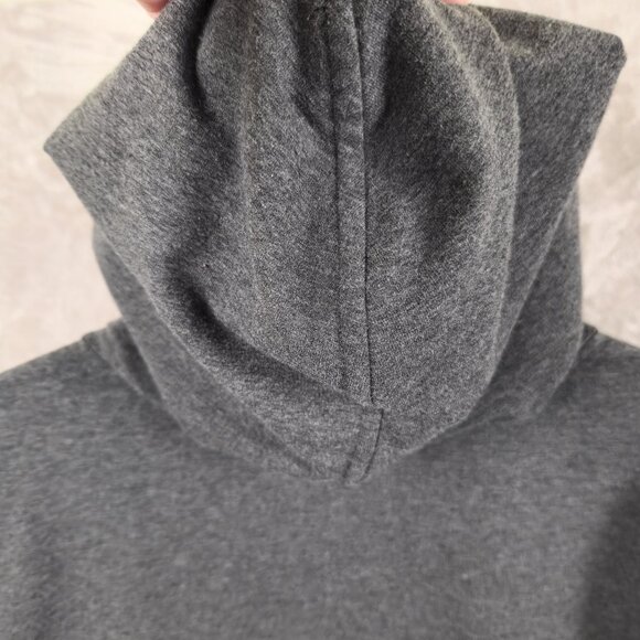 Nola Hooded Sweatshirt Gray Cotton Blend Womens Size 1X - Picture 7 of 13